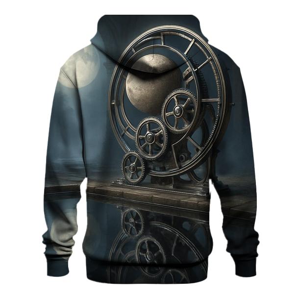 Random Moonlit Mechanism pullover hoodies