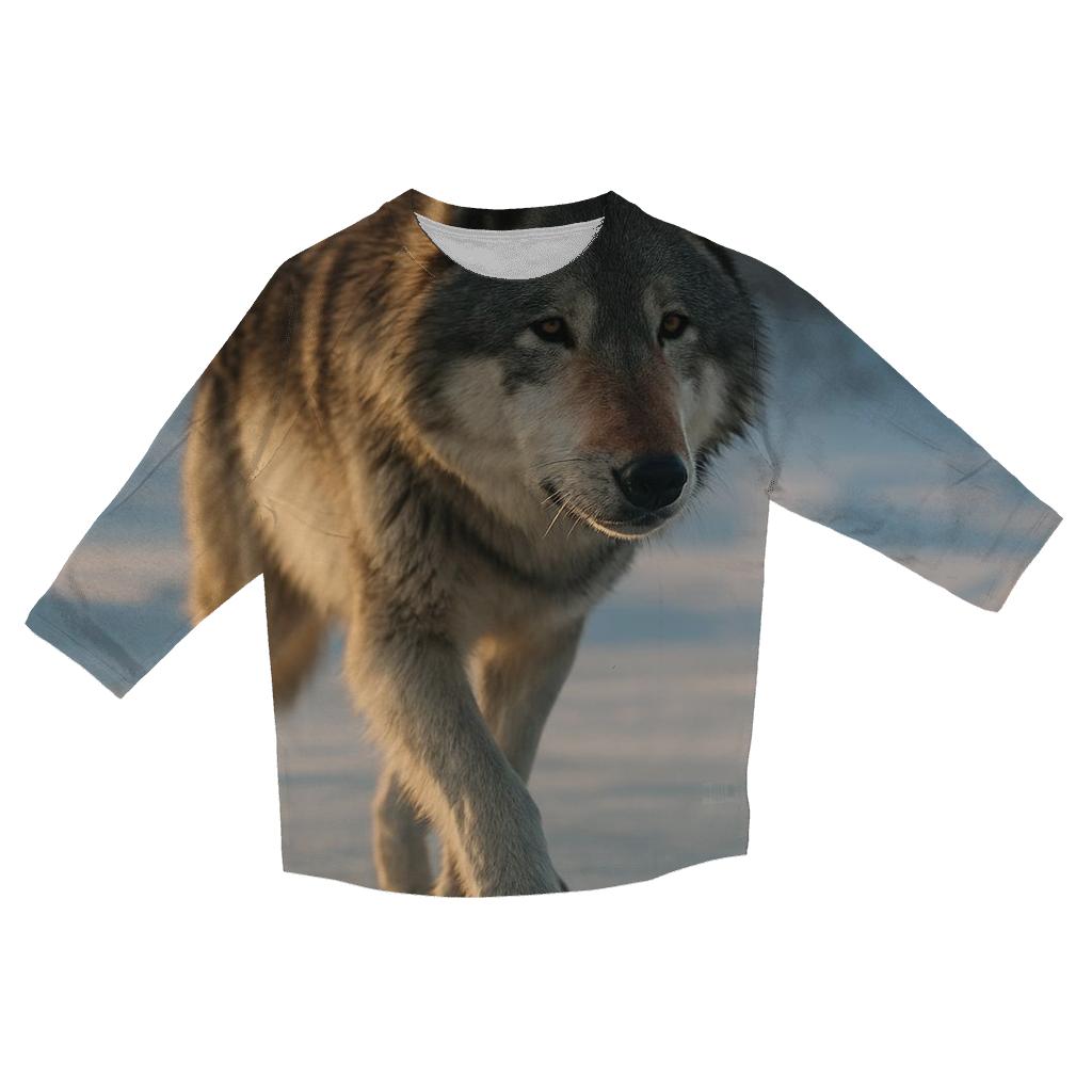 Northern Pack Alpha On Frozen Tundra personalized 3/4 sleeve tees