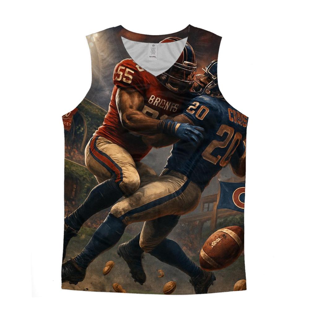 Gridiron Rivalry At Wrigley And Truist cotton sleeveless tops