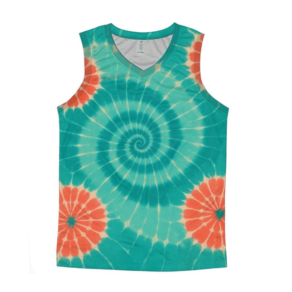 Spiral Starburst Kumo stylish racerback tanks