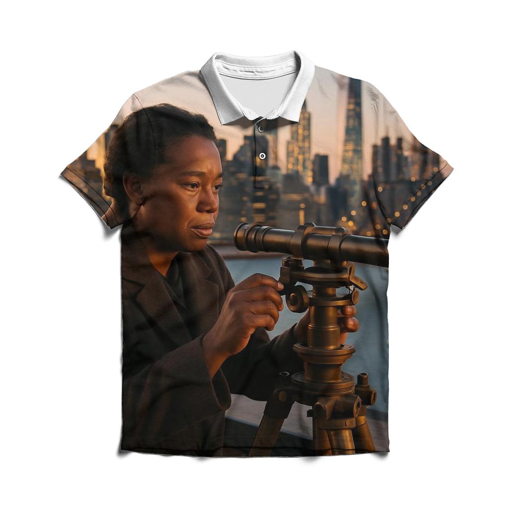 Hudson Twilight Observatory premium cotton polo shirts