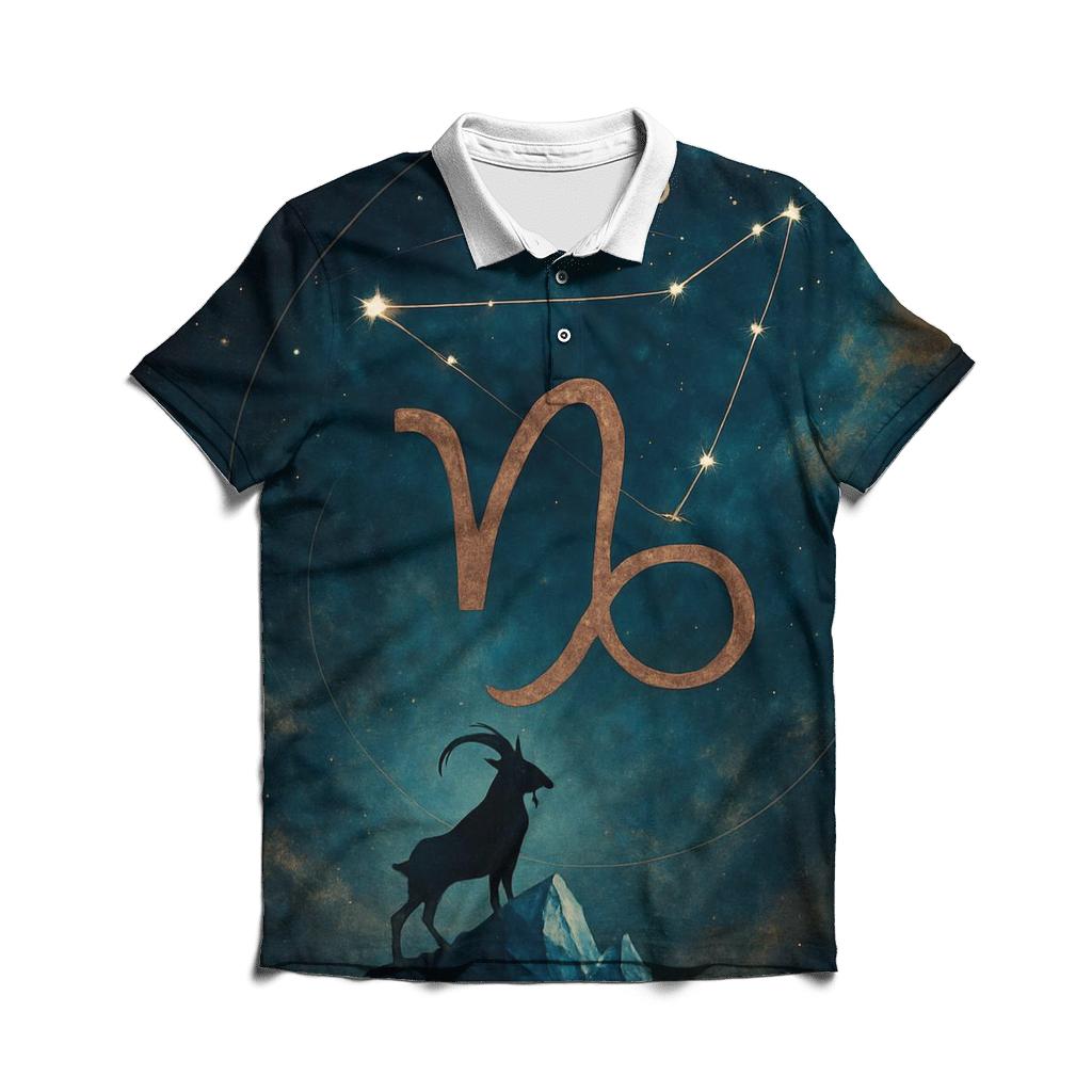 Capricorn Nebula Summit personalized polo shirts