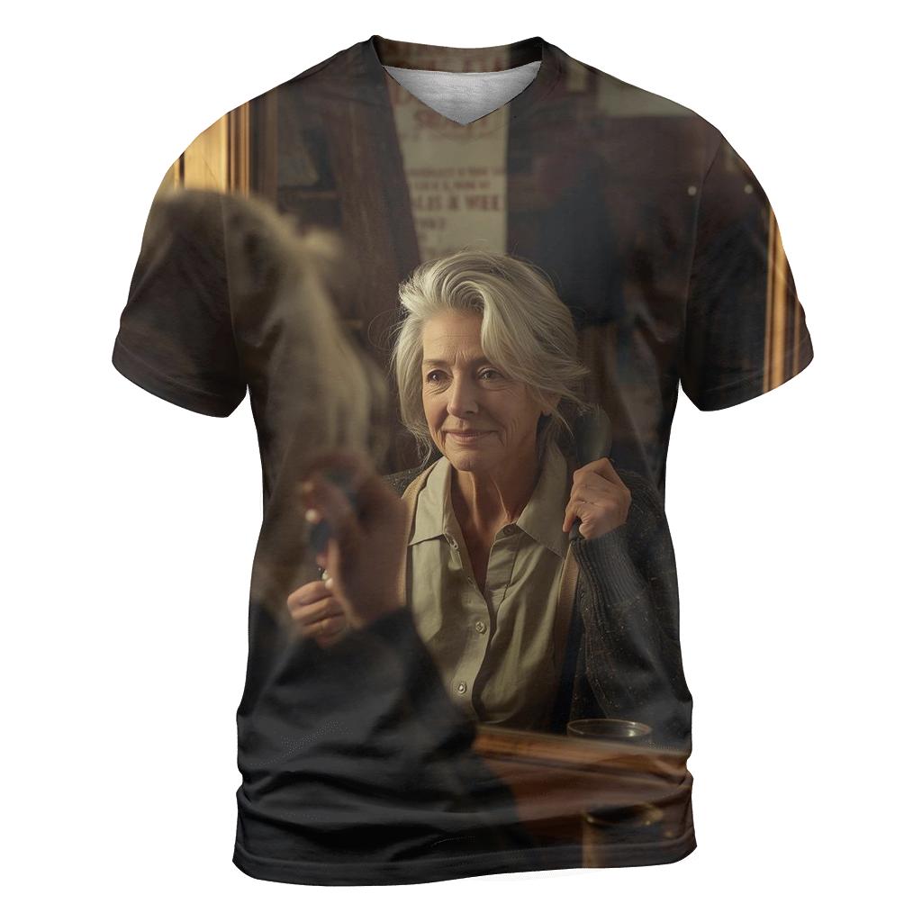 Polly Holliday Backstage Quiet Moment statement graphic shirts