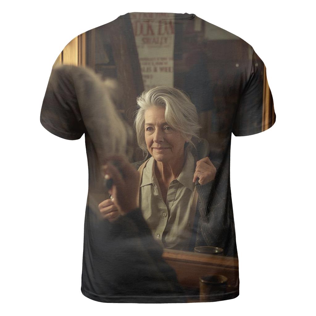 Polly Holliday Backstage Quiet Moment statement graphic shirts
