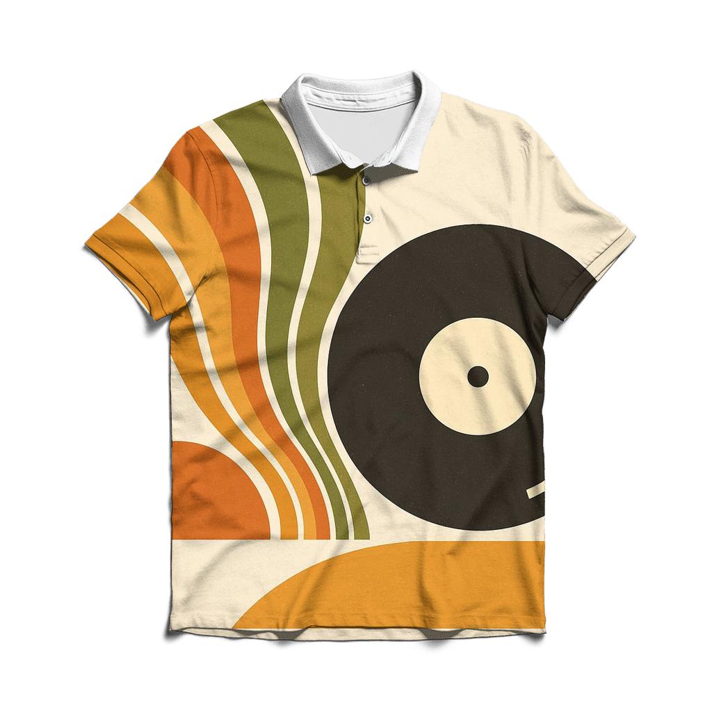 Sunburst Groove designer slim fit polos