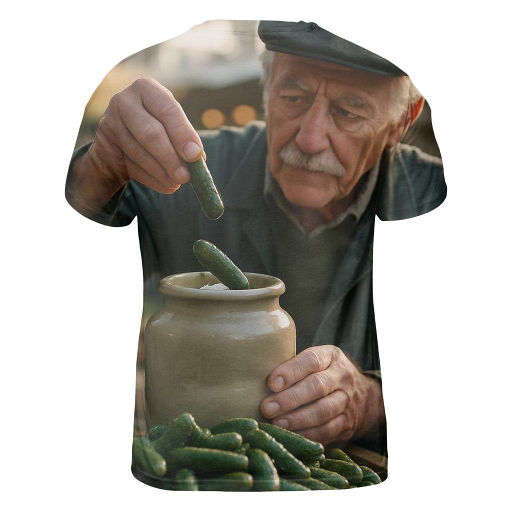 Market Pickler At Dawn designer pattern shirts