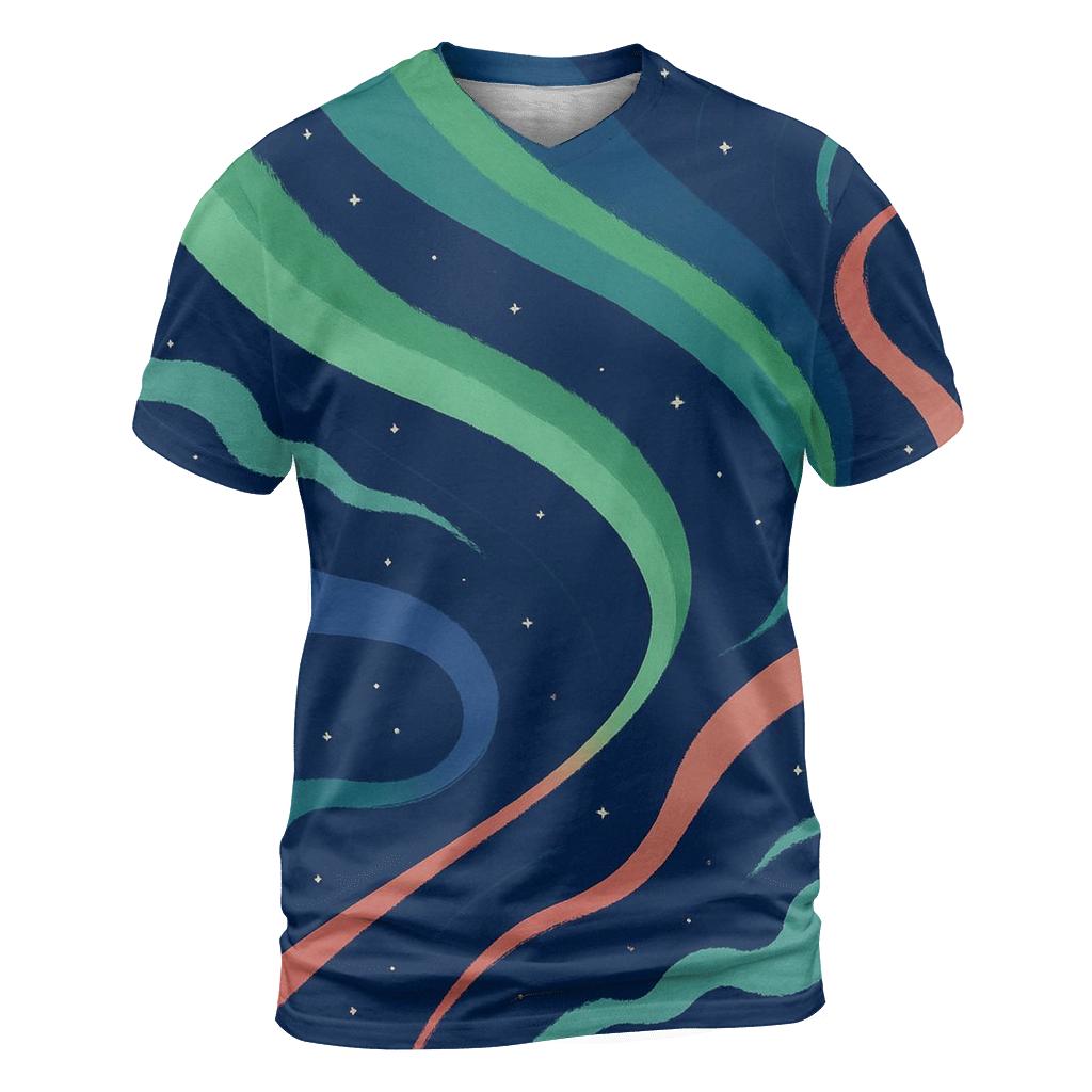 Auroral Jet Tapestry custom all-over print shirts