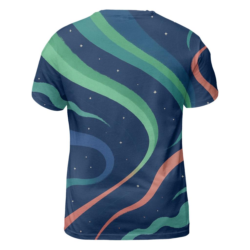 Auroral Jet Tapestry custom all-over print shirts