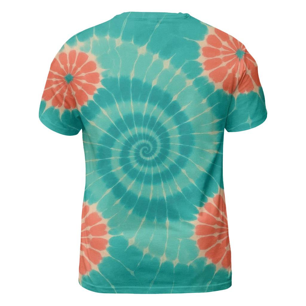 Spiral Starburst Kumo statement graphic shirts