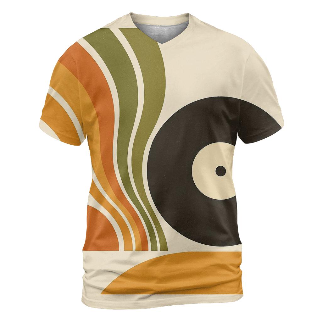 Sunburst Groove unique graphic print tees