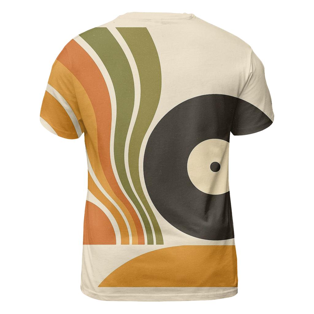 Sunburst Groove unique graphic print tees