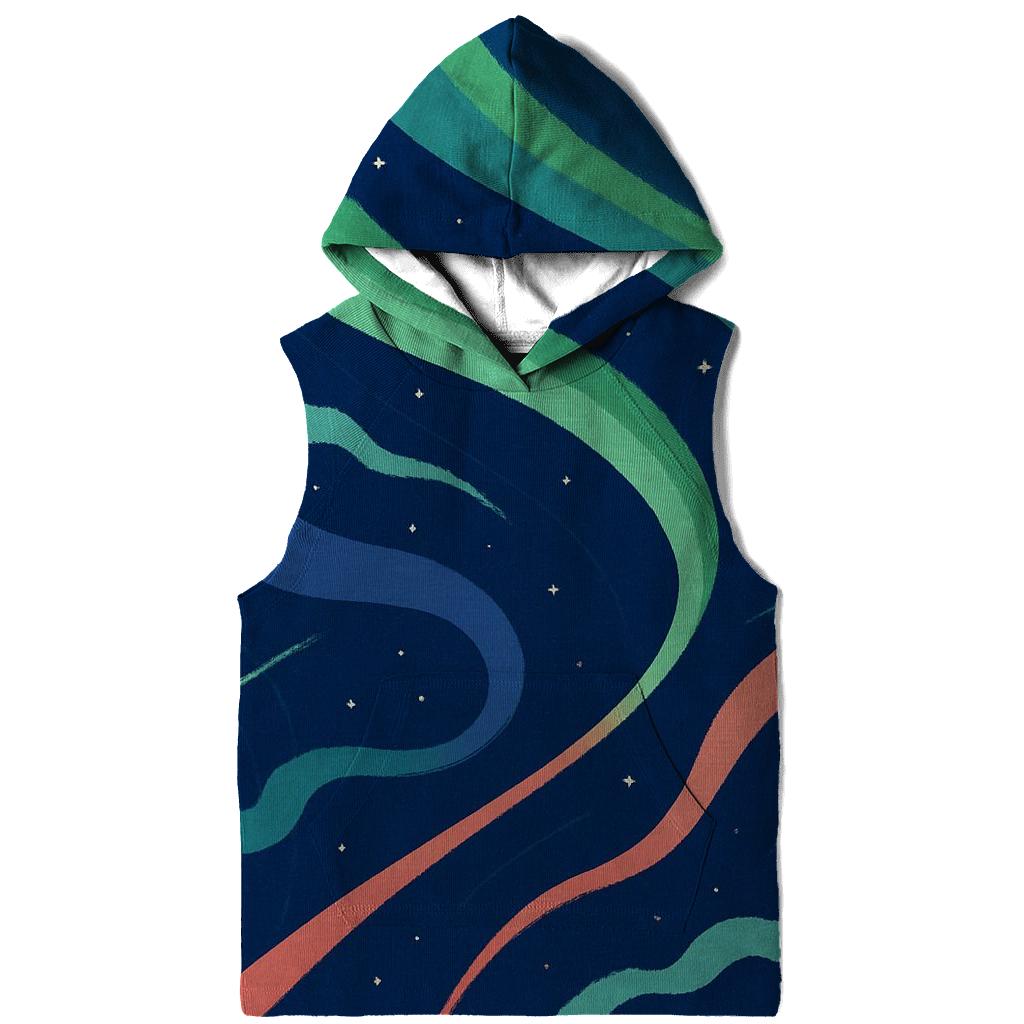 Auroral Jet Tapestry hoodies fashion
