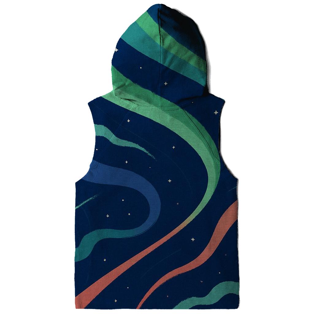 Auroral Jet Tapestry hoodies fashion