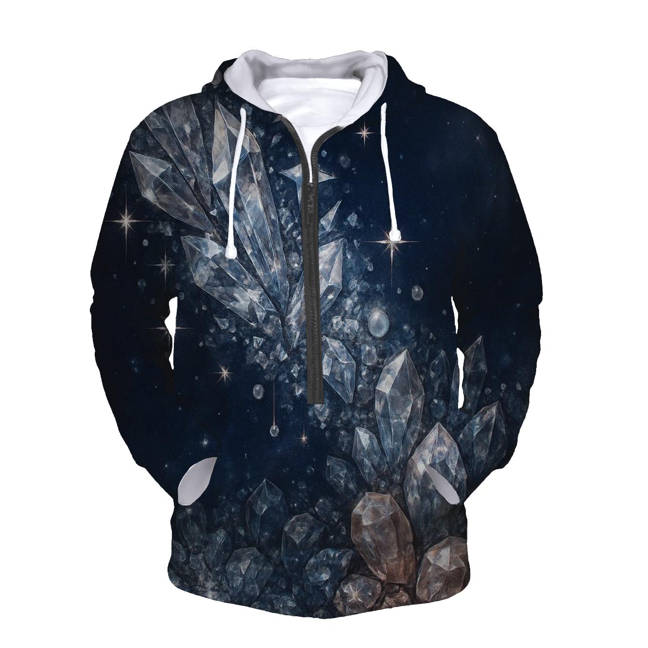 Celestial Crystal Veil hoodies fashion