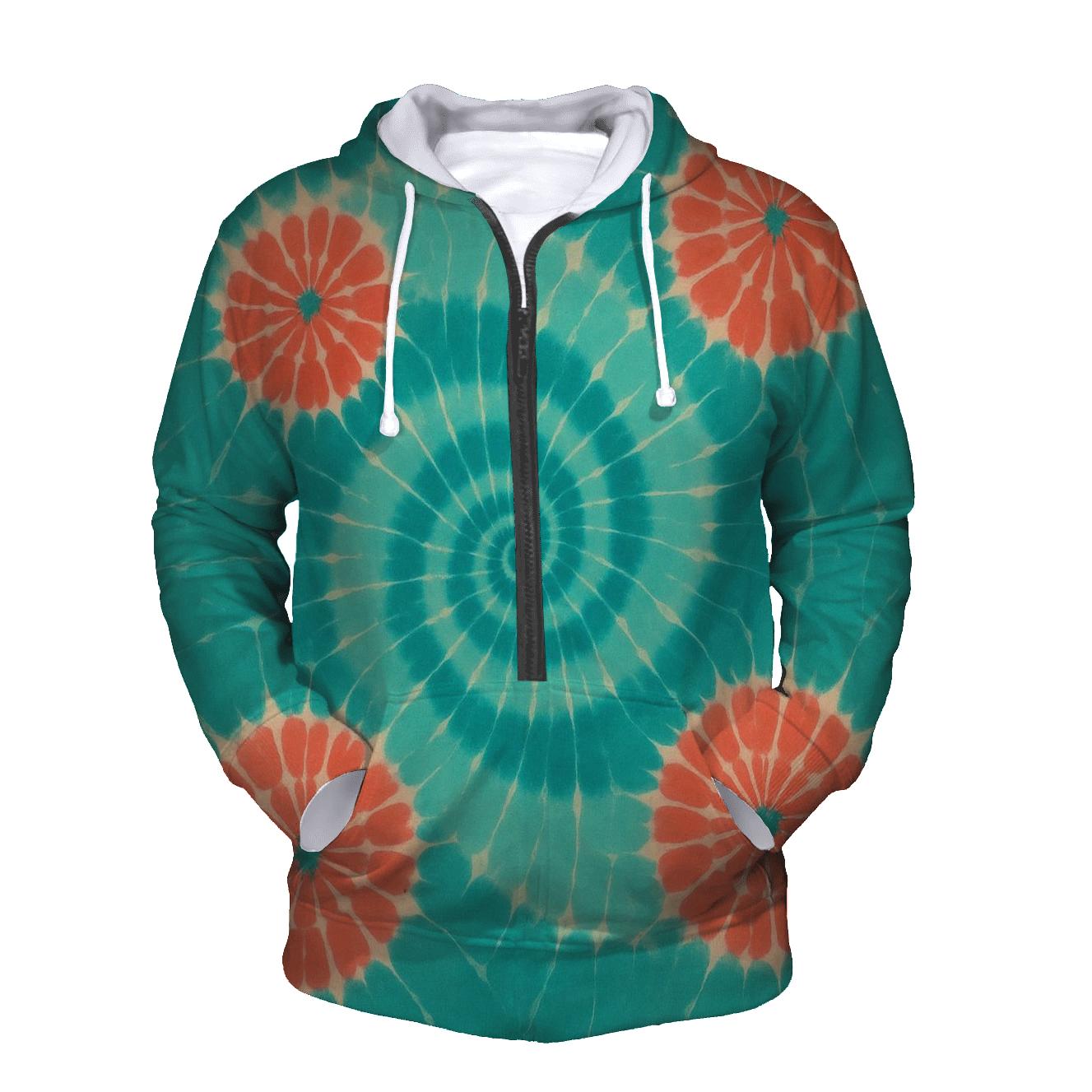 Spiral Starburst Kumo heavyweight hoodies