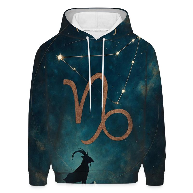 Capricorn Nebula Summit heavyweight hoodies