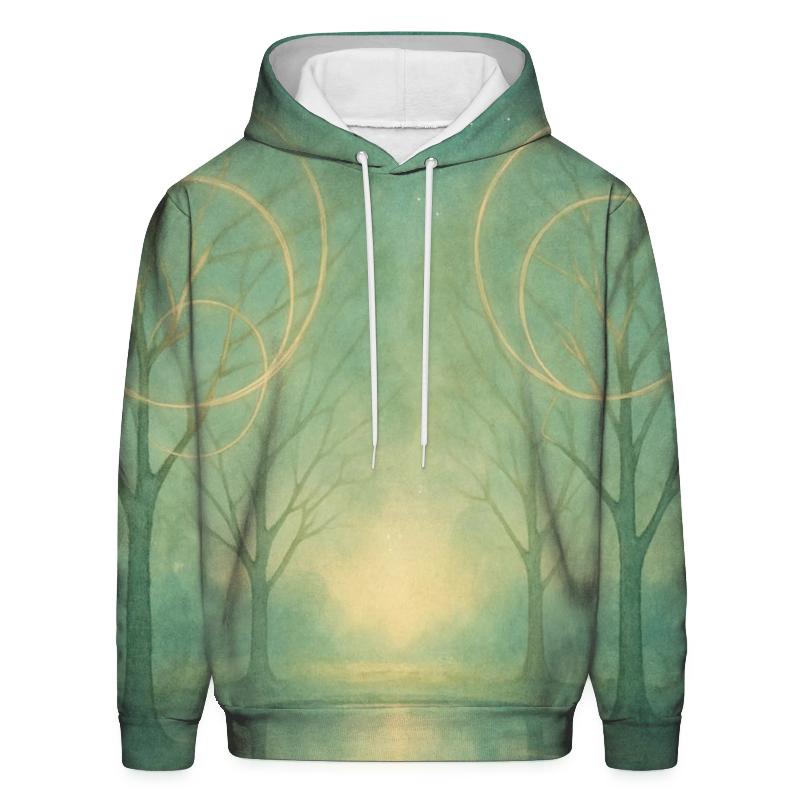 Luminous Grove lightweight hoodies