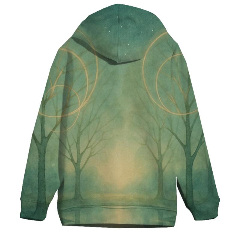 Luminous Grove lightweight hoodies