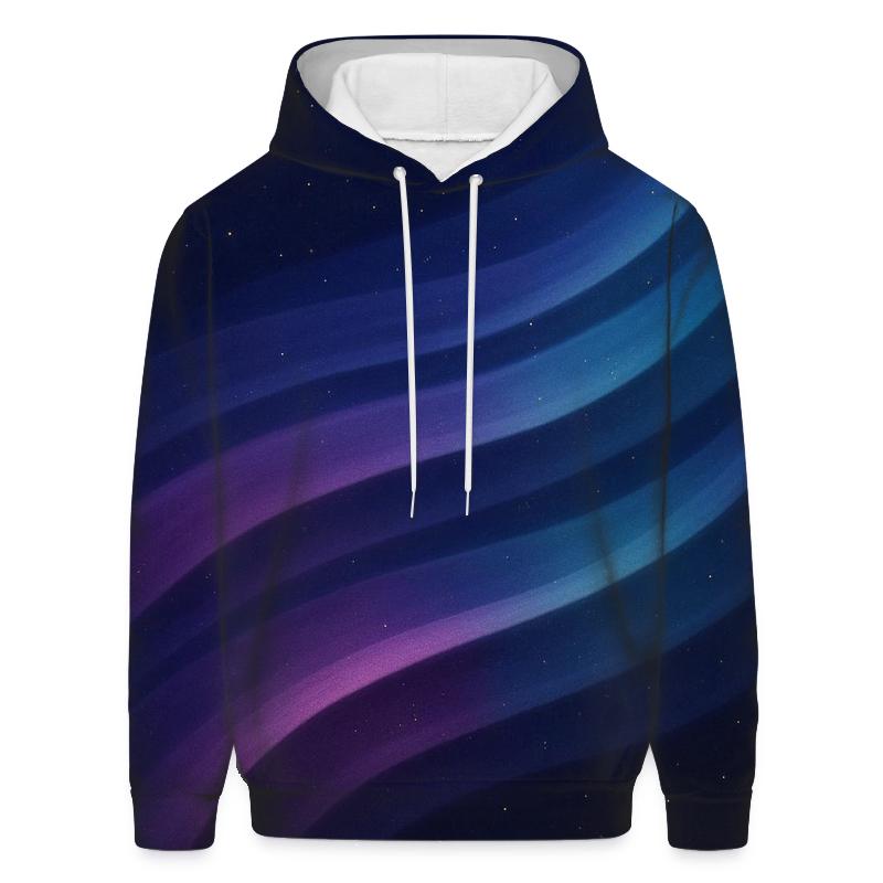 Nebula Ribbon Gradient lightweight hoodies