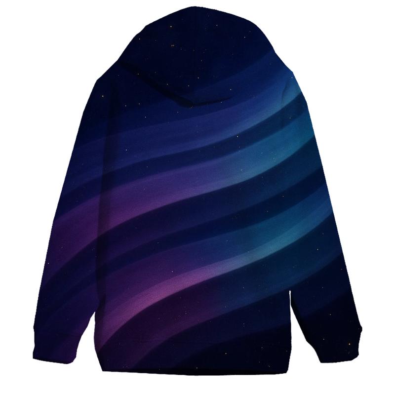 Nebula Ribbon Gradient lightweight hoodies