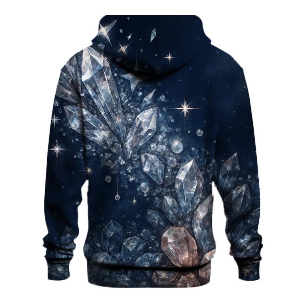 Celestial Crystal Veil zip-up hoodies