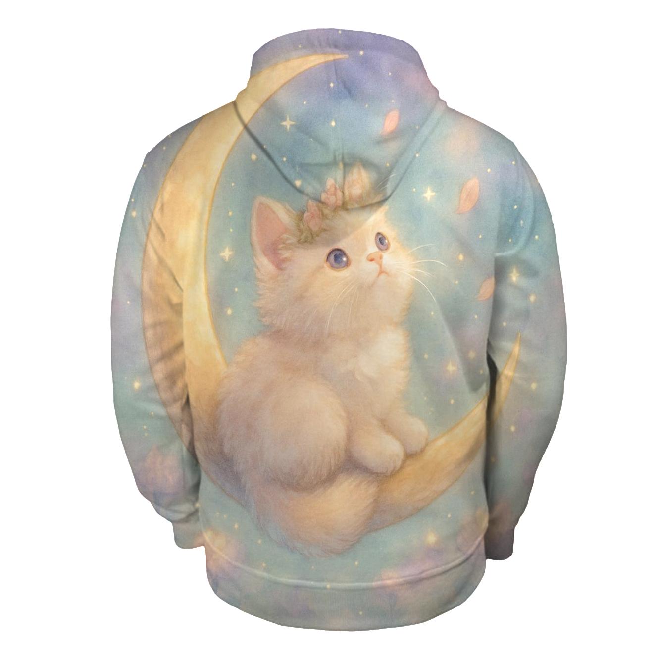Starlight Blossom Kitten designer hoodies