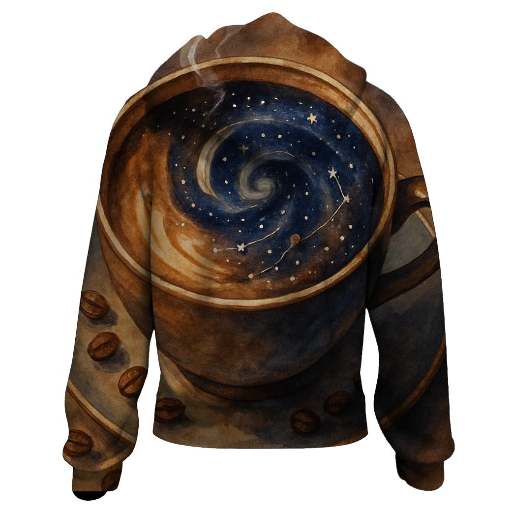 Latte Galaxy Swirl hoodie trends