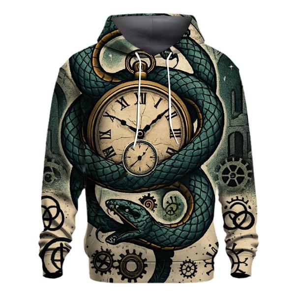 Helix Ouroboros Clockwork premium hoodies