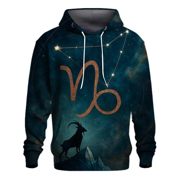 Capricorn Nebula Summit pullover hoodies