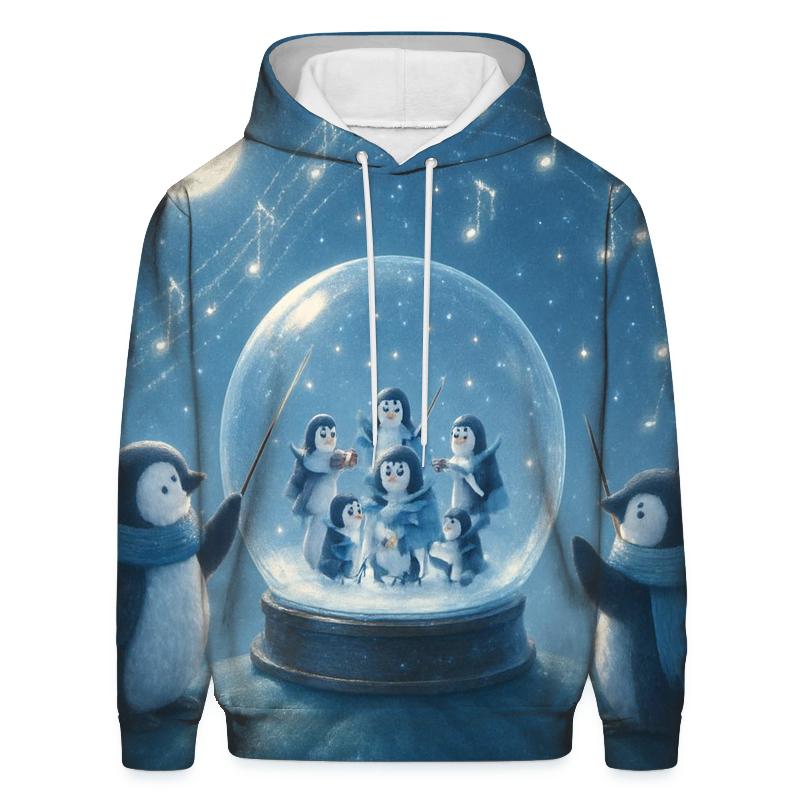 Midnight Snow Globe Orchestra heavyweight hoodies
