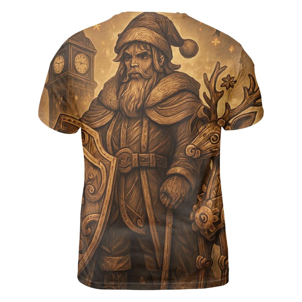 Clockwork Santa Guardian custom all-over print shirts