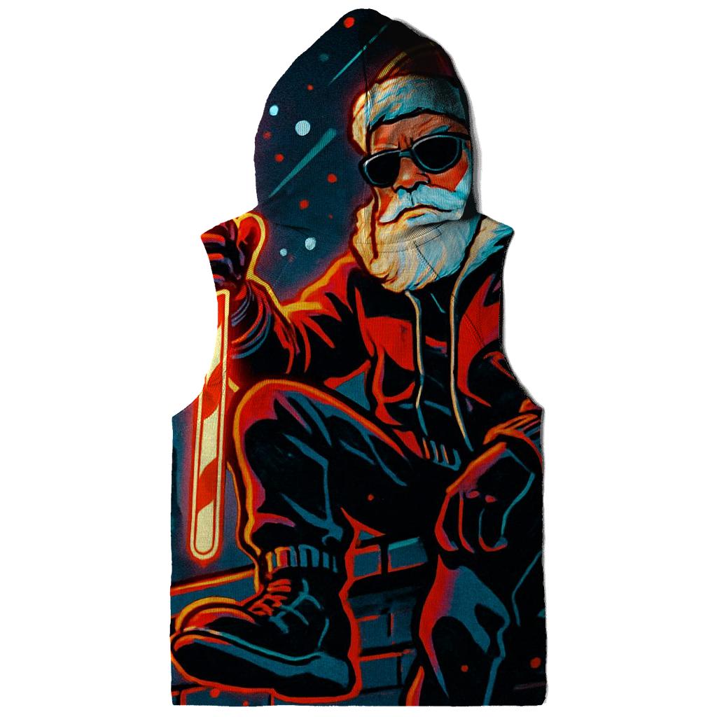Neon Street Santa lightweight hoodies