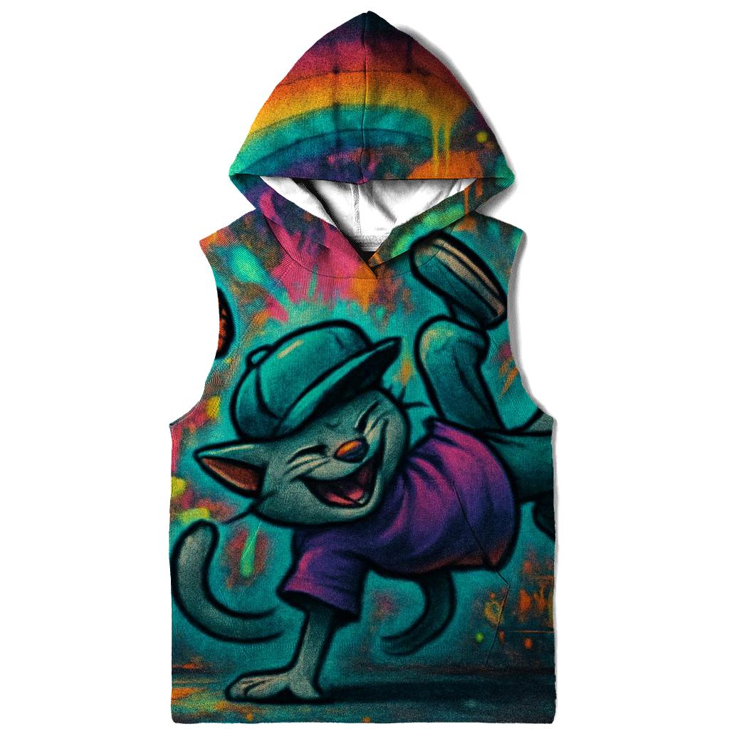 Graffiti Riot Alley Cats printed hoodies