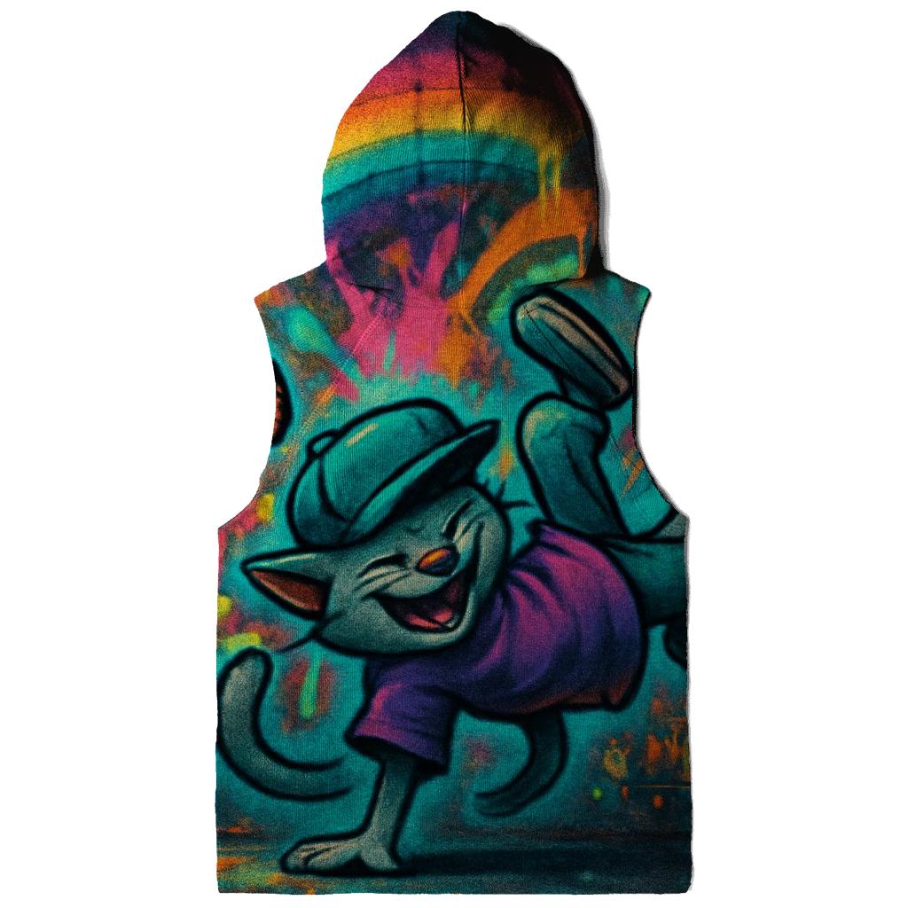 Graffiti Riot Alley Cats printed hoodies