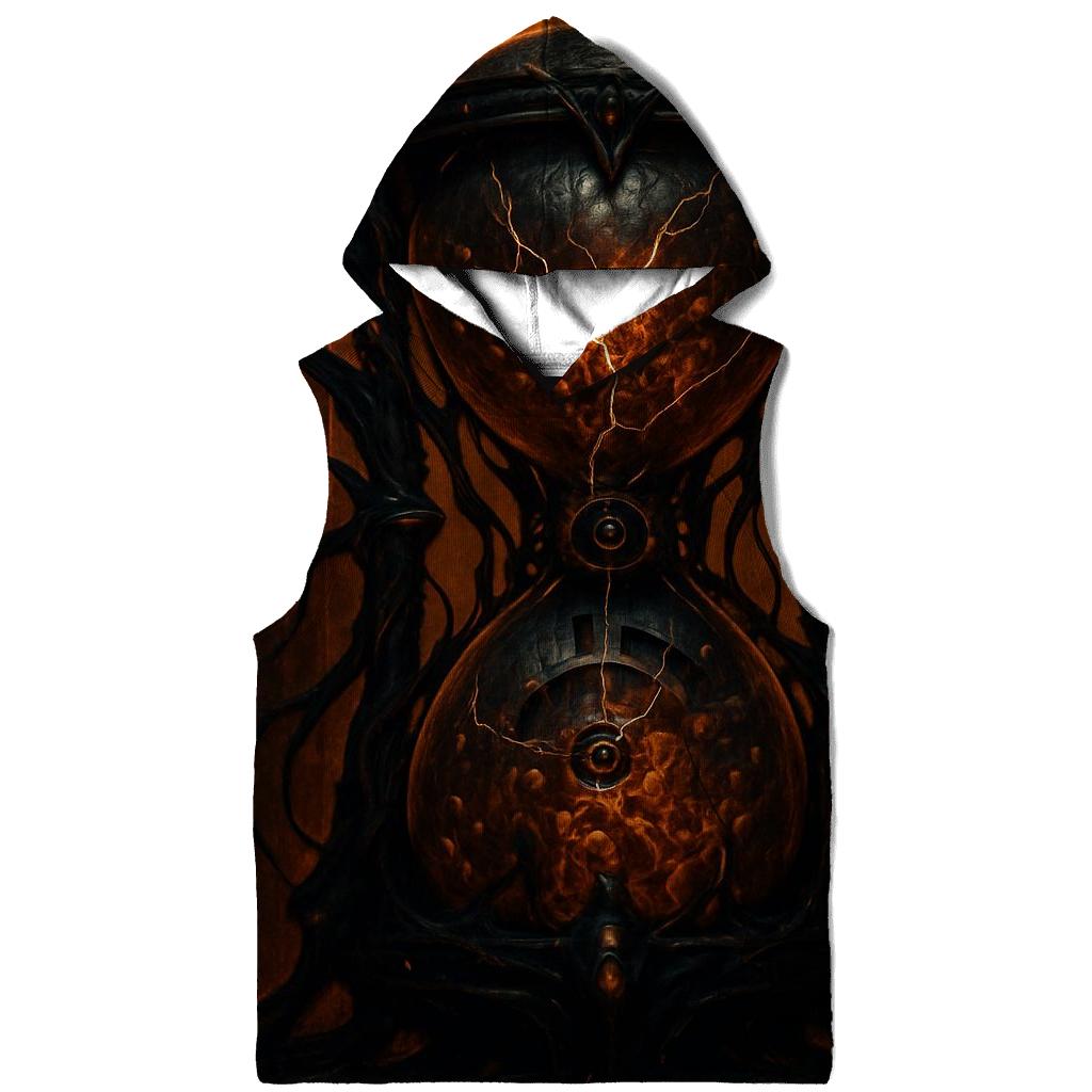 Infernal Clockwork Hourglass custom hoodies