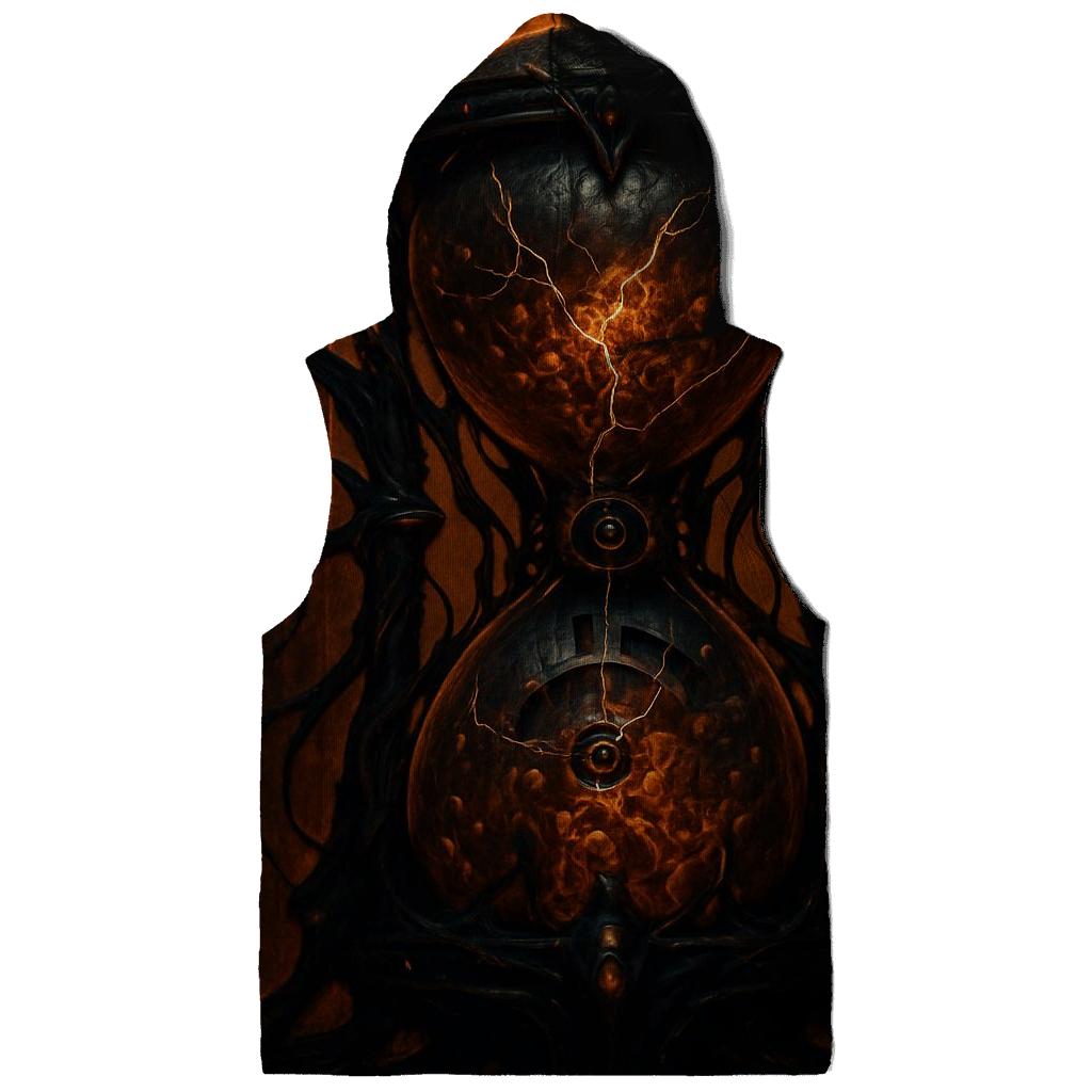 Infernal Clockwork Hourglass custom hoodies