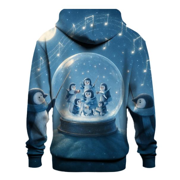Midnight Snow Globe Orchestra graphic hoodies