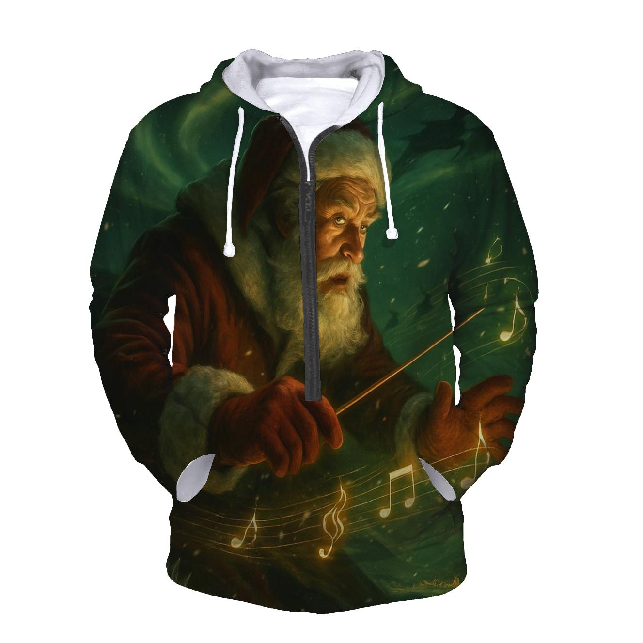 Aurora Sleigh Maestro embroidered hoodies