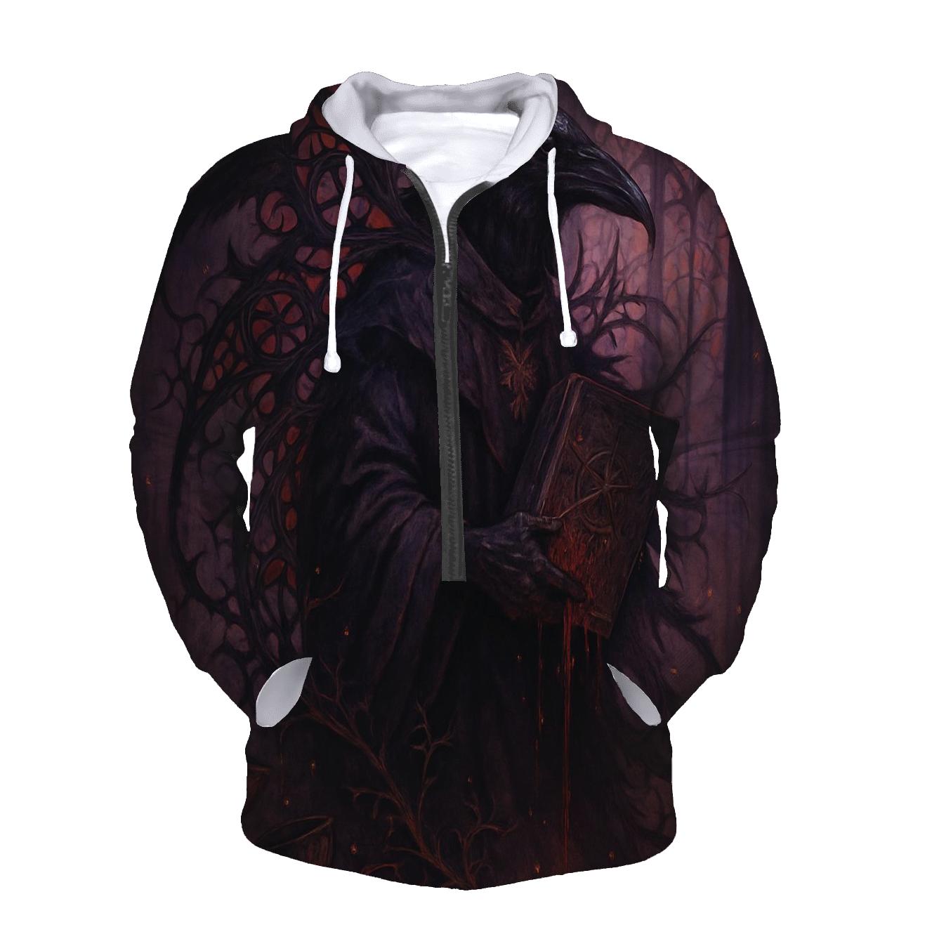 Raven Priest Of The Black Cathedral hoodie designs