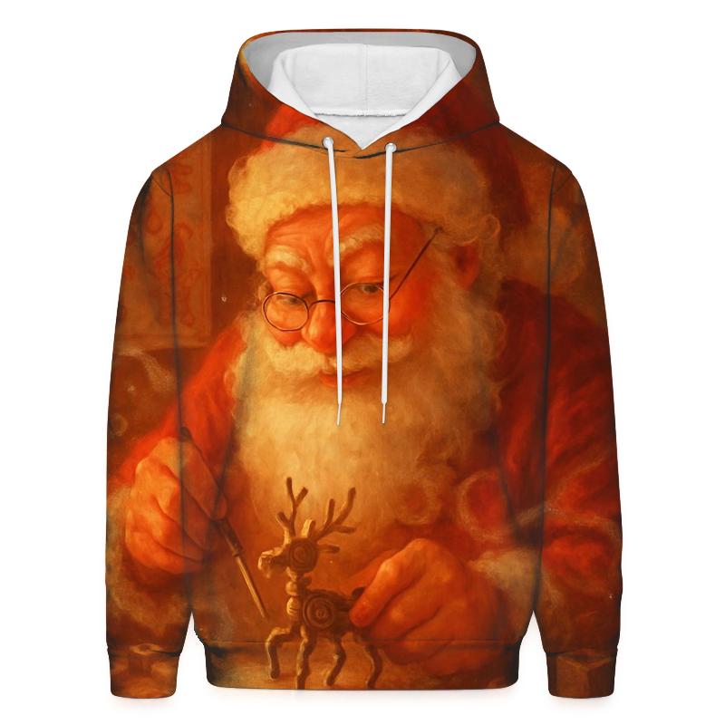 Workshop Tinker Santa custom hoodies