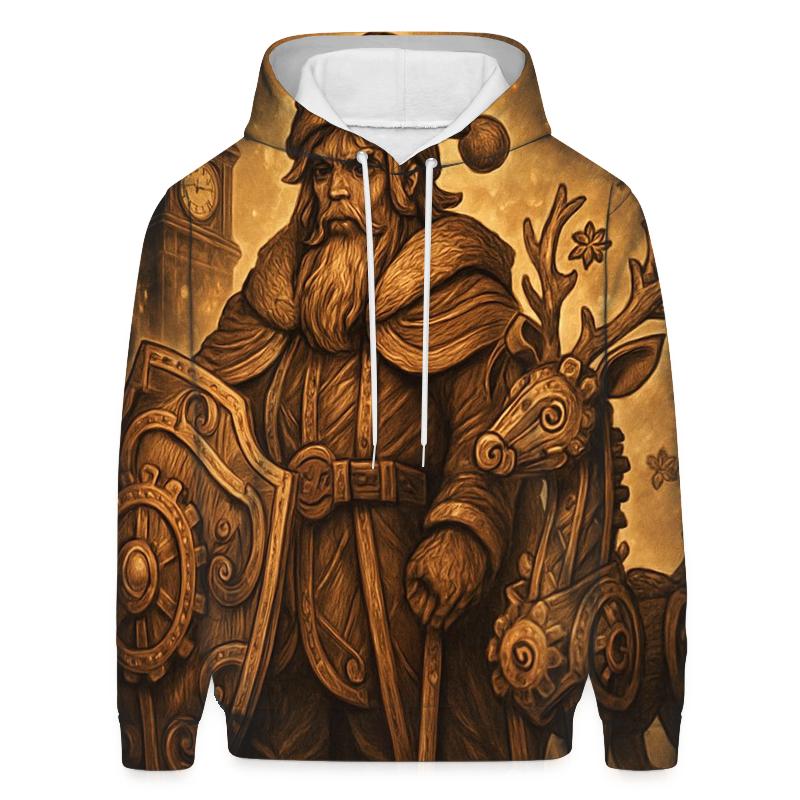 Clockwork Santa Guardian premium hoodies