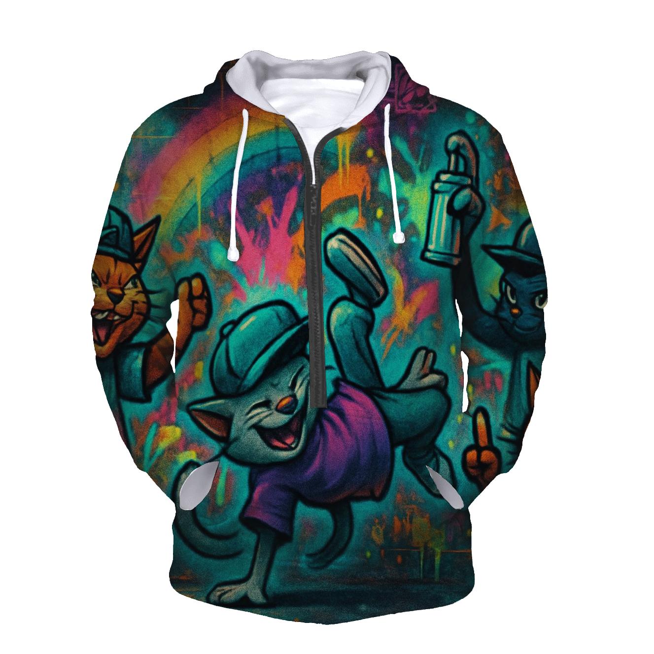 Graffiti Riot Alley Cats hoodie designs