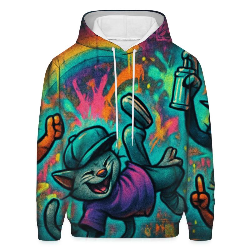 Graffiti Riot Alley Cats hoodies fashion