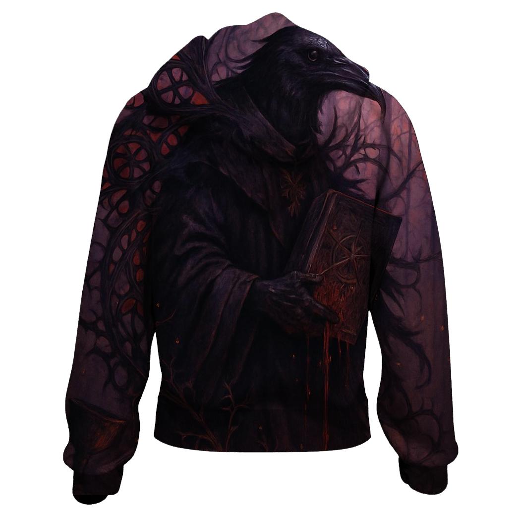 Raven Priest Of The Black Cathedral hoodie designs