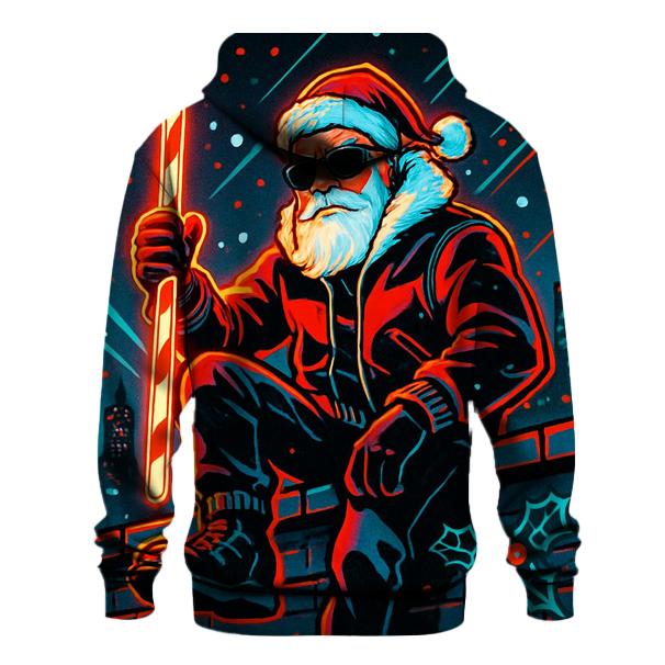 Neon Street Santa hoodie styles