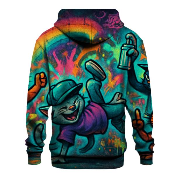 Graffiti Riot Alley Cats hoodies fashion