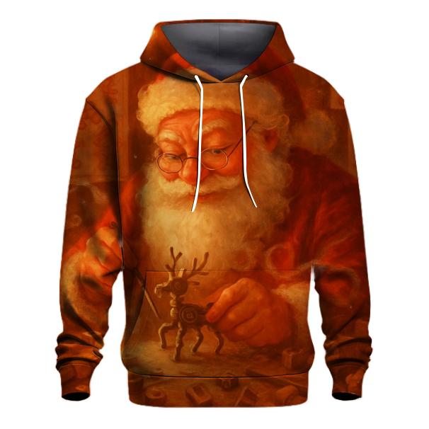 Workshop Tinker Santa hoodie styles