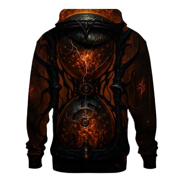 Infernal Clockwork Hourglass heavyweight hoodies