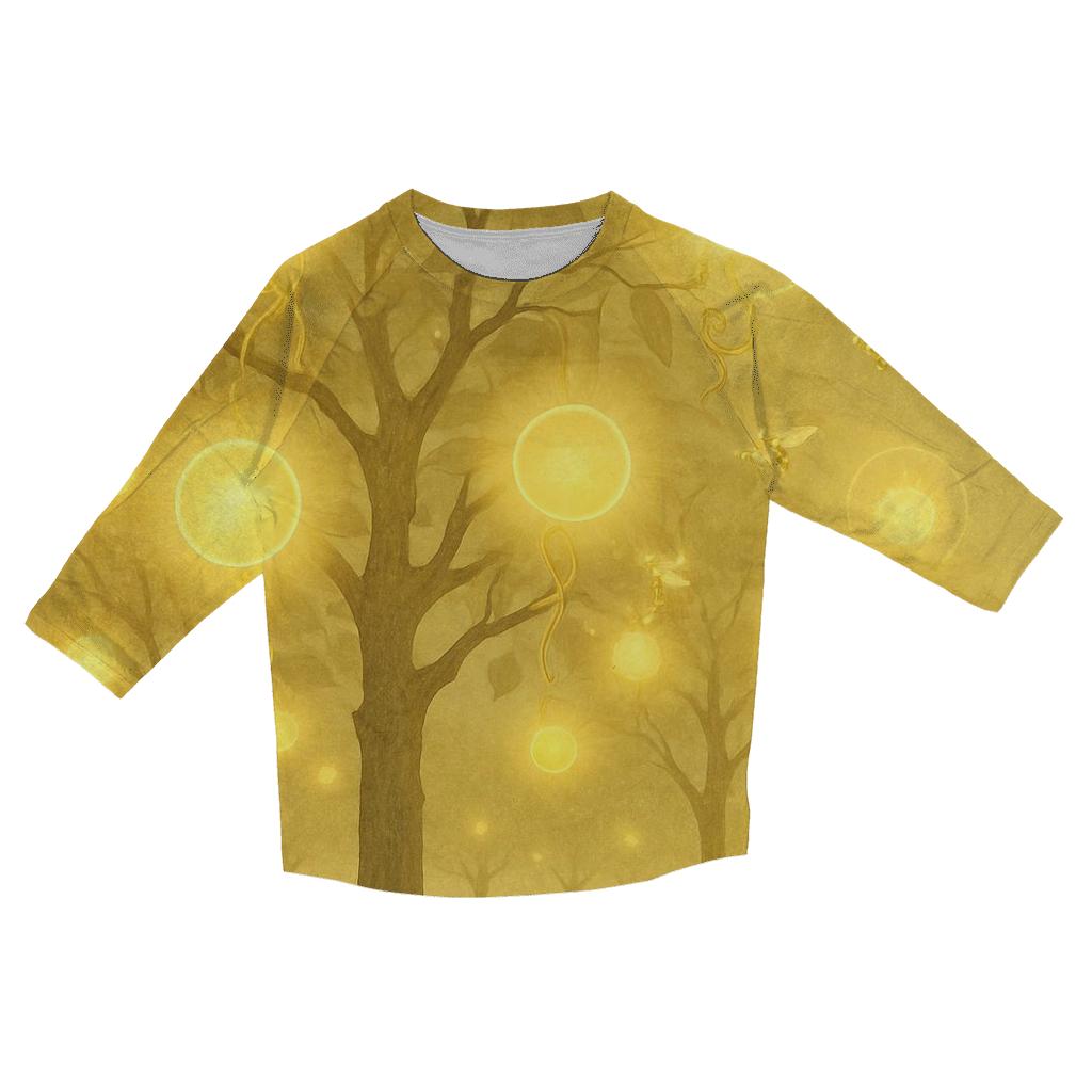 Random Solar Orchard trendy 3/4 sleeve tops