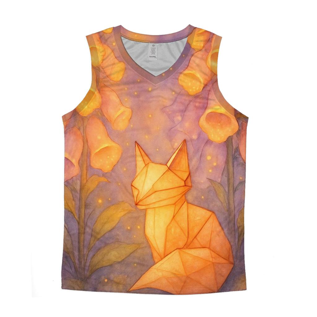 Random Lantern Foxglove personalized athletic tanks
